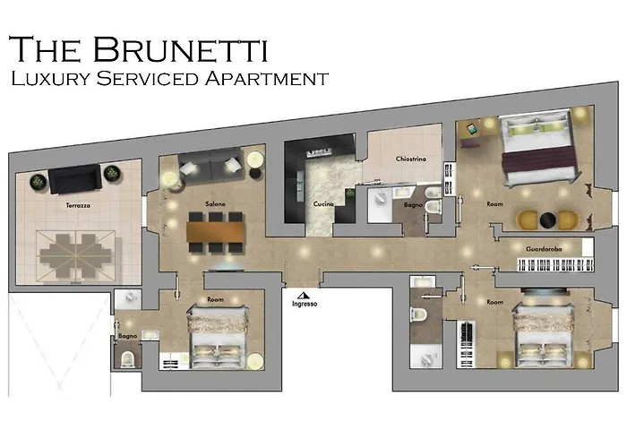 The Brunetti - Luxury Serviced Apartment *